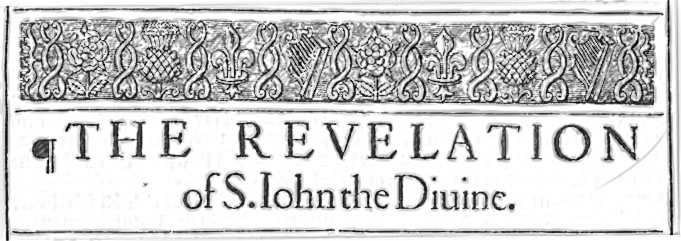 Revelation artwork from a 1711 KJV.