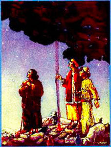 Shepherds seeking the Christ